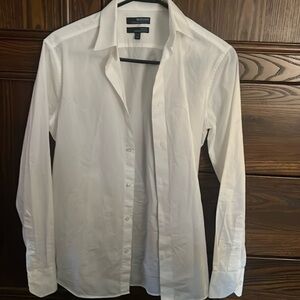 Men’s XS white dress shirt - button up